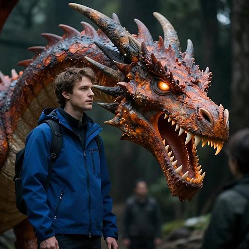 Mysterious Encounter With a Dragon