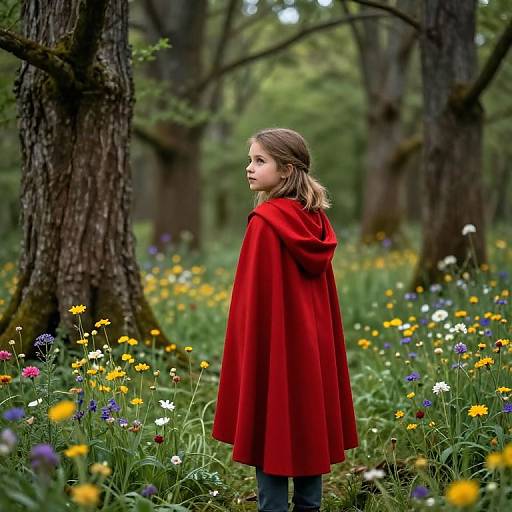 Young Adventurer in Enchanted Forest