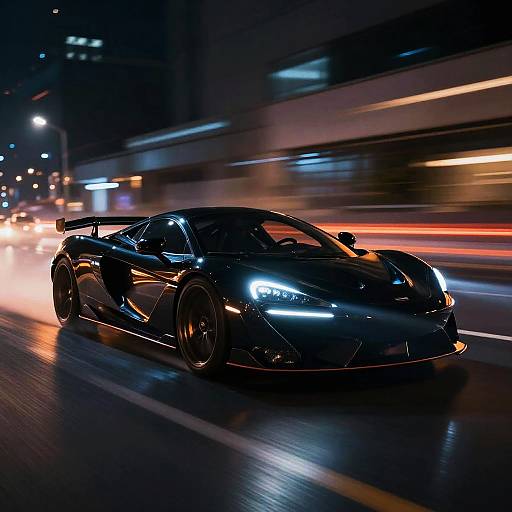 Dynamic Digital Sports Car Speed