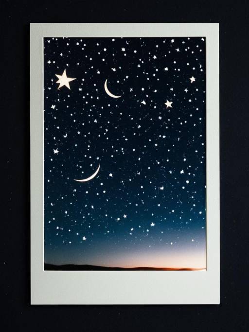 Starry Night Photo Frame