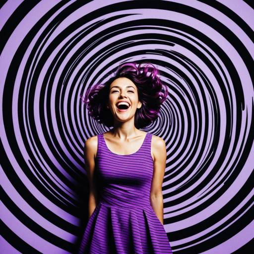 Confident Woman in Vibrant Cartoon Style