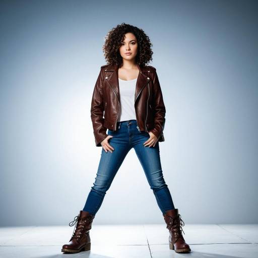 Brunette Cosplay Costume with Dramatic Flair