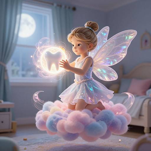 Toothfairy Transforming Lost Tooth Magic