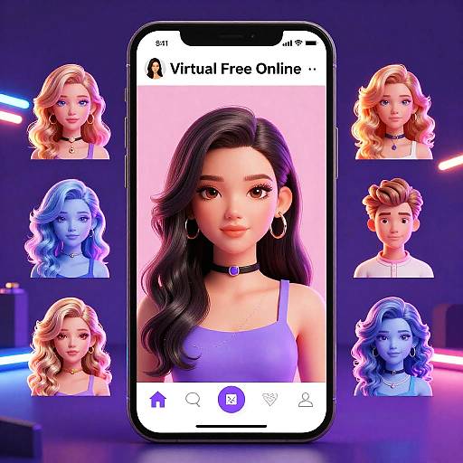 Interactive 3D Virtual Hairstyle Customizer
