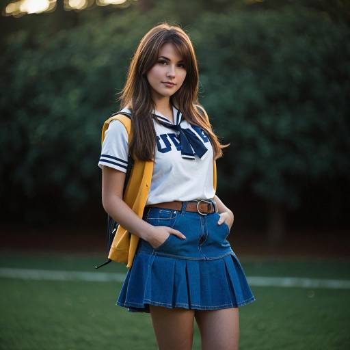 Casual College Girl Cosplay Costume