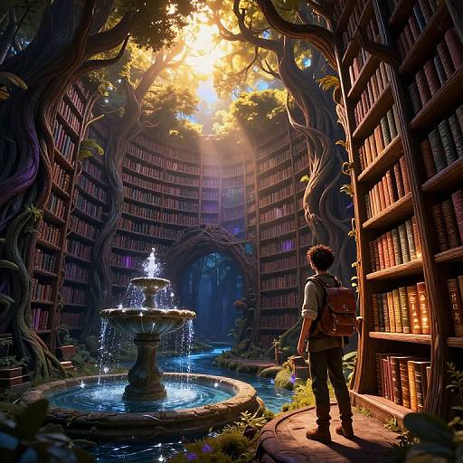 Endless Enchanted Library Quest