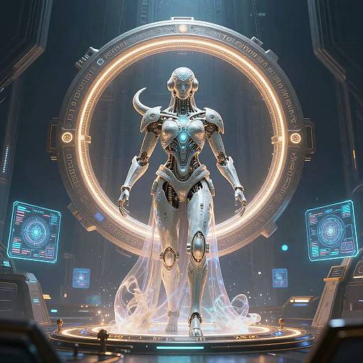 Ancient AI Guardian Awakening