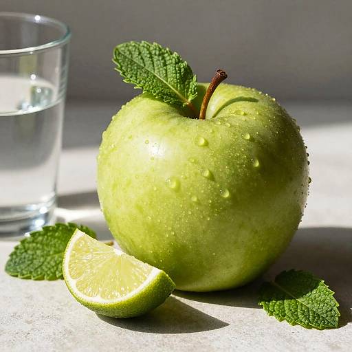 Photorealistic Still Life with Fruits