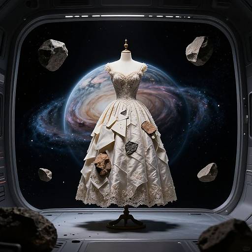 Haute Couture in Cosmic Debris