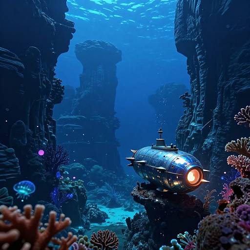 Surreal Underwater Dreamscape