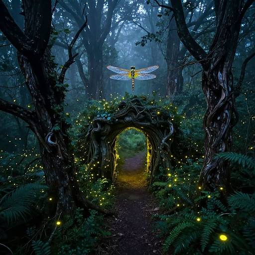 Enchanted Ancient Woodland Gateway