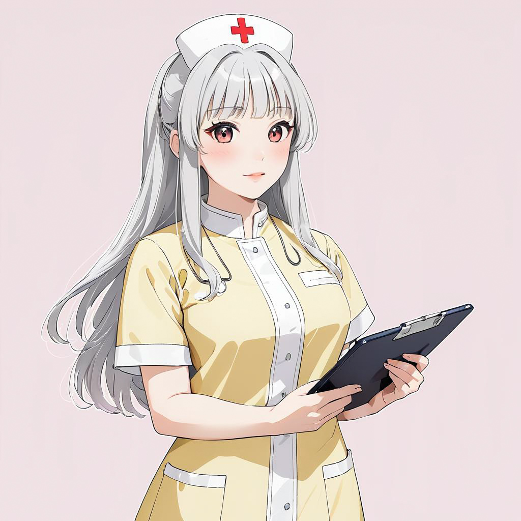 Moe Style Caregiver in Yellow Uniform