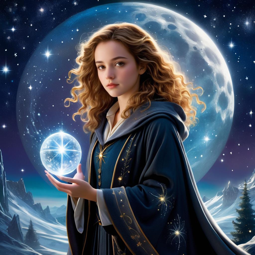 Celestial Hermione Granger in Dreamscape