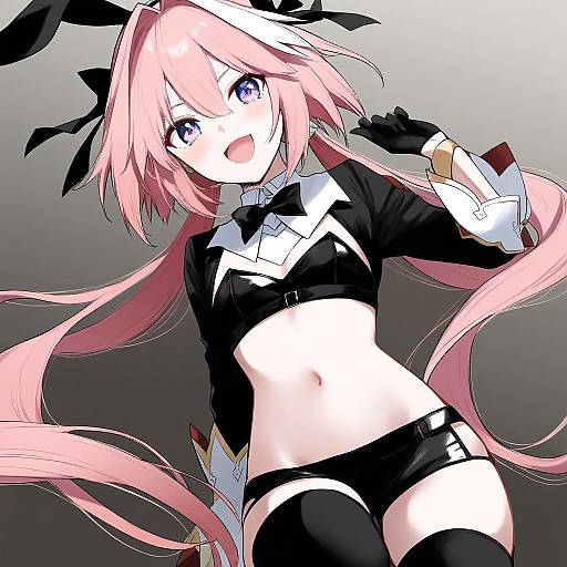 Illustration of Astolfo (saber) (fate), fate (series) in the style of Morinaga miki