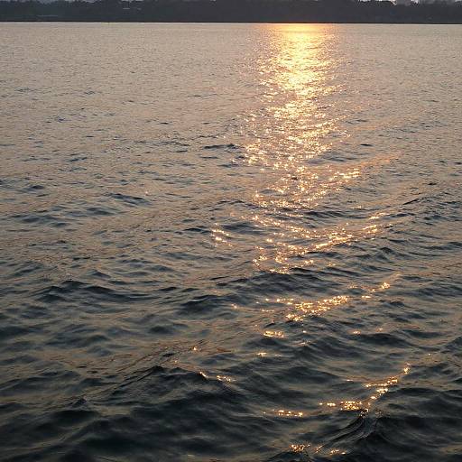 Hyper-Realistic Sunset Lake Scene