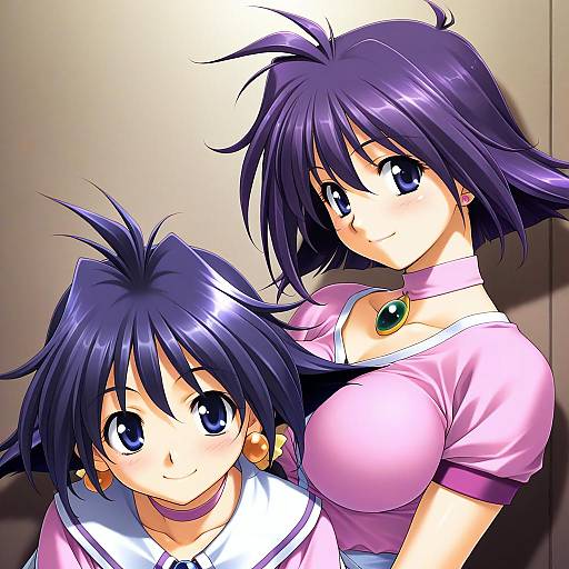 Illustration of Amelia wil tesla seyruun, slayers in the style of Hashimoto takashi