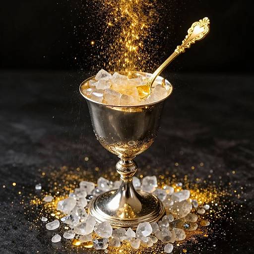 Celestial Sparkling Chalice Scene