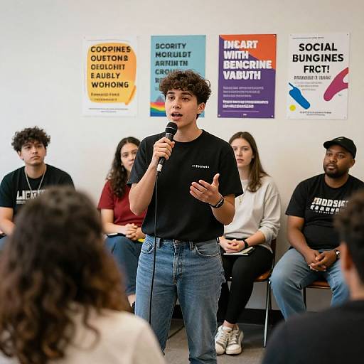 Passionate LGBTQ+ Advocate at Meeting