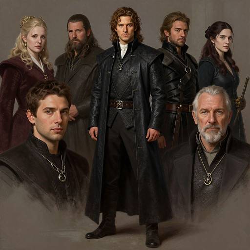 Elegant Janos Slynt Digital Portrait