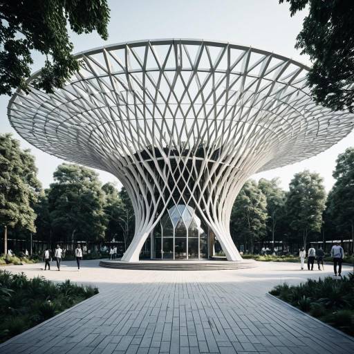 Futuristic Urban Zoo Pavilion