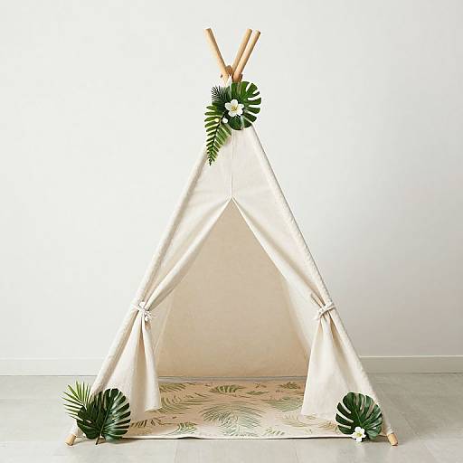 Wild ONE Jungle Birthday Teepee Lounge