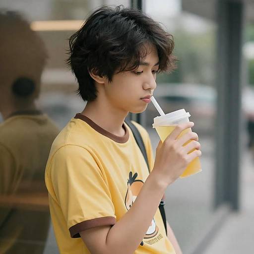 Casual Portrait of a Young Man