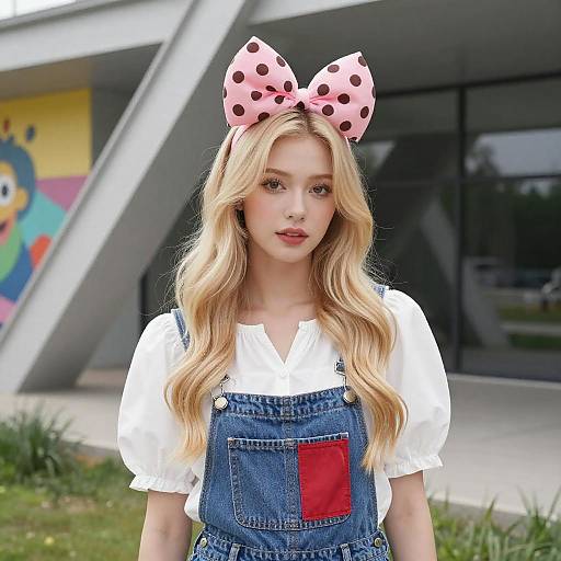 Young Woman Outdoor Fashion Portrait