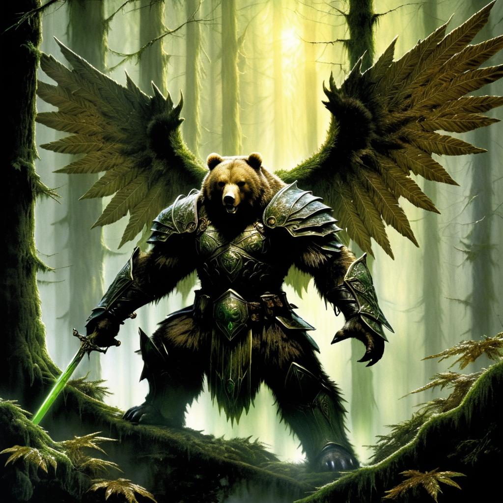 Guardian Bear: Nature's Fierce Protector