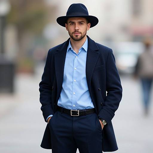 Realistic American Male Outfit Portrait