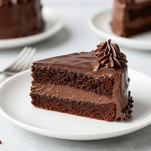 Decadent Chocolate Cake with Ganache