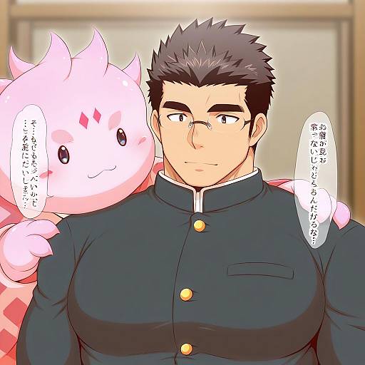 Illustration of Motoori shiro, tokyo afterschool summoners in the style of Hosizora mikoto