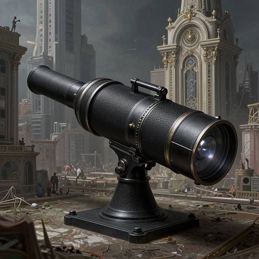 Hyperrealistic Urban Bismuth Design