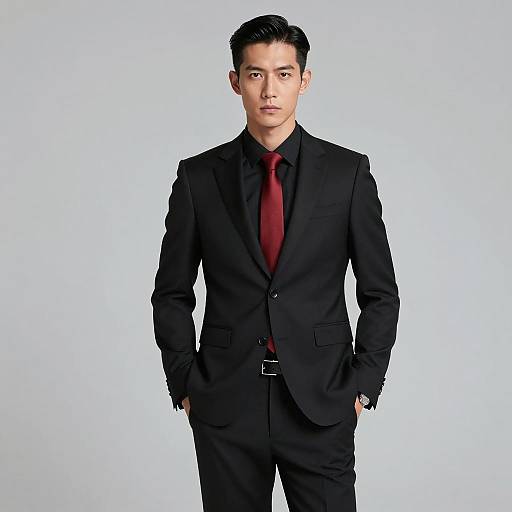 Stylish Portrait of a Formal Man
