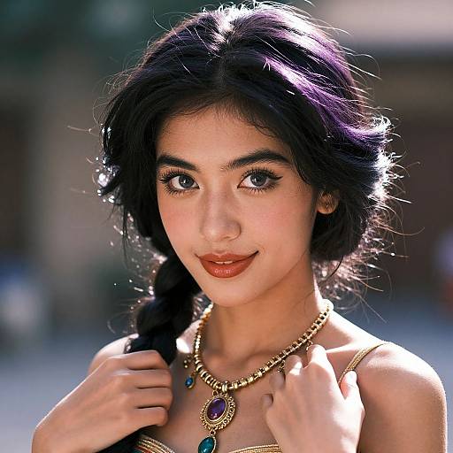 Photorealistic Arabian Princess Portrait