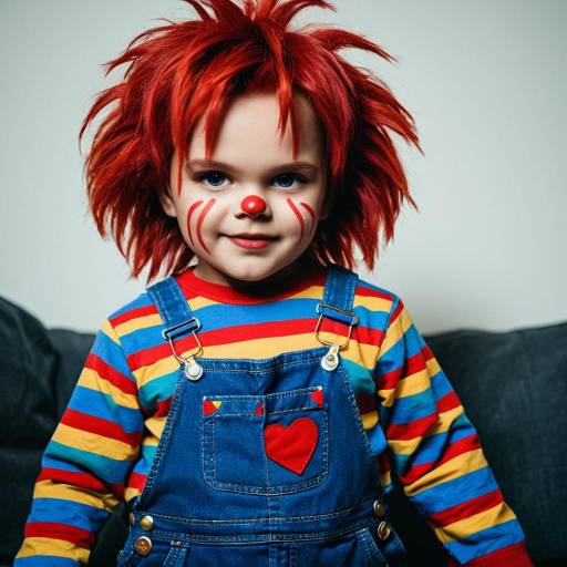 Chucky Cosplay Costume with Distinctive Features