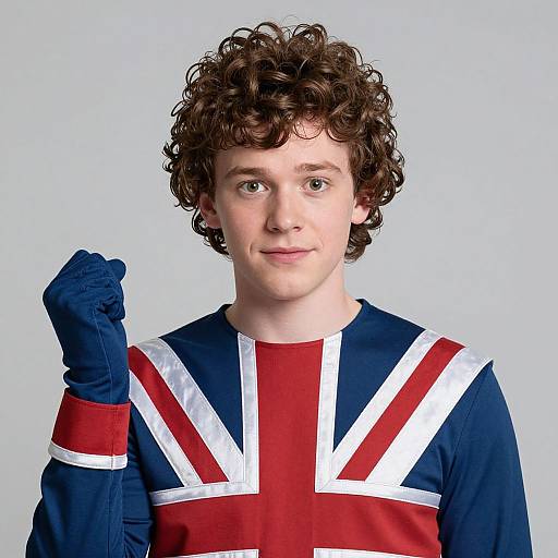 Realistic Andy Little Britain Costume Portrait