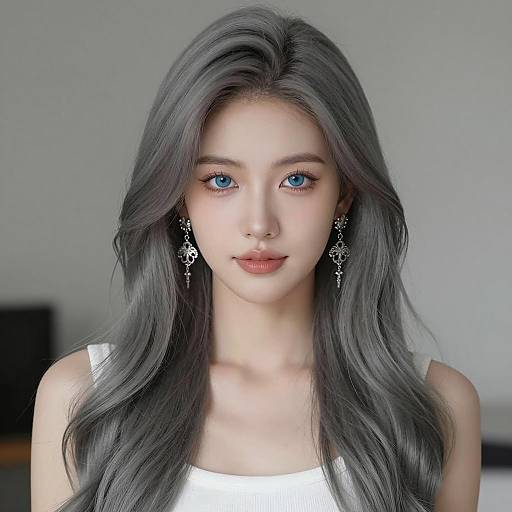 Elegant Portrait of a Young Woman