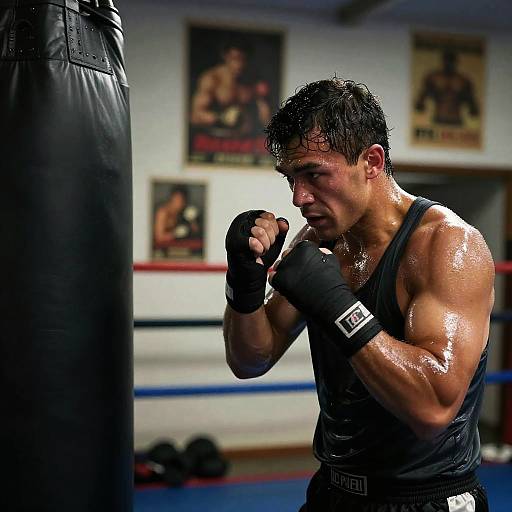 Mike Tyson's Son Training Intensity