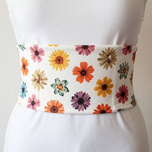 Floral Power Waistband Fabric Design