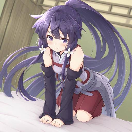 Illustration of Akatsuki (log horizon), log horizon in the style of Chm (macharge)