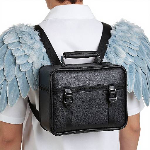 Winged Pilot Chest Box Close-Up