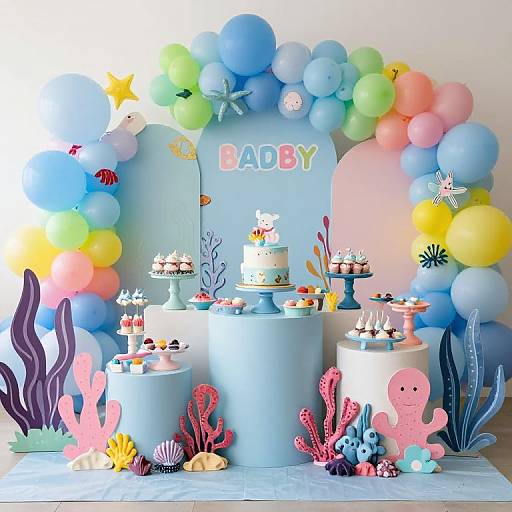 Enchanting Underwater Baby Shower