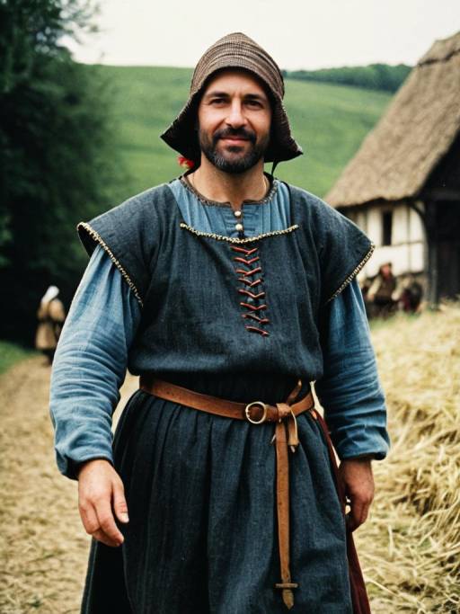 Authentic Medieval Peasant Costume Design