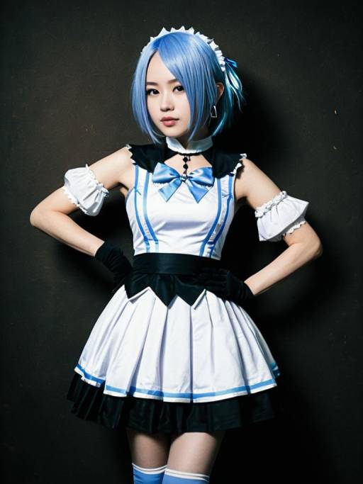 Stunning Rem Cosplay by Jane Doe