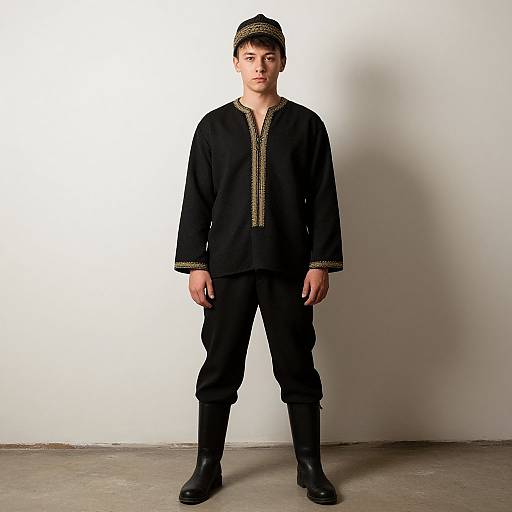 Eastern European Male in Traditional Costume