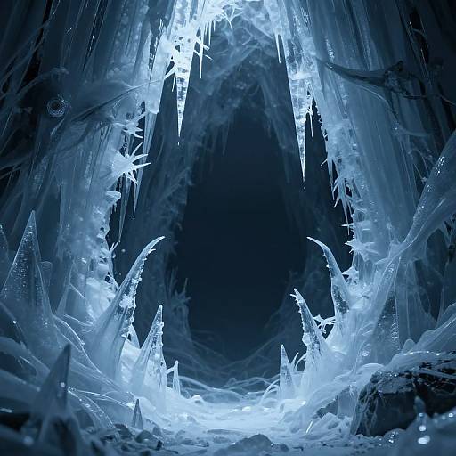Ethereal Ice and Shadow Portal