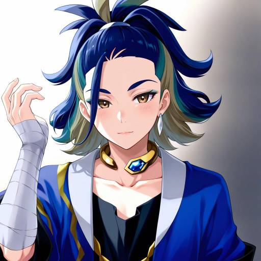 Illustration of Adaman (pokemon), pokemon in the style of Iroha (shiki)