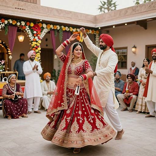Joyful Punjabi Wedding Celebration