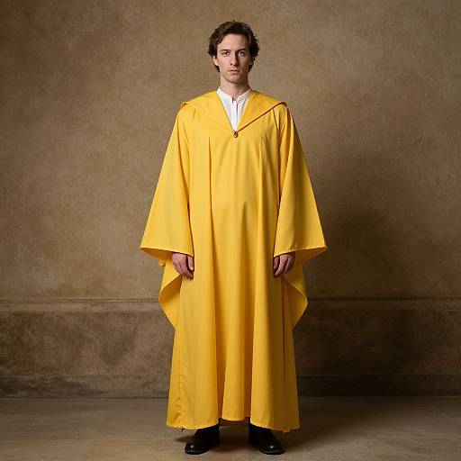 Man in Yellow Wizard Robe