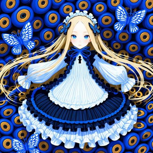 Illustration of Abigail williams (festival outfit) (fate), fate/grand order in the style of Jiji (aardvark)